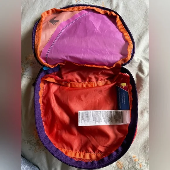 Cotopaxi Cubo 2L Travel Cube Del Día Packing Organizer Colorful Mesh Panel - Picture 6 of 6